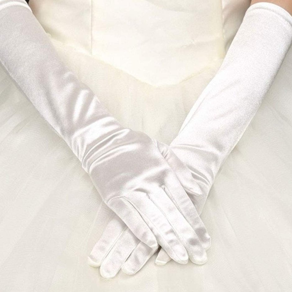Свадебные перчатки бохо