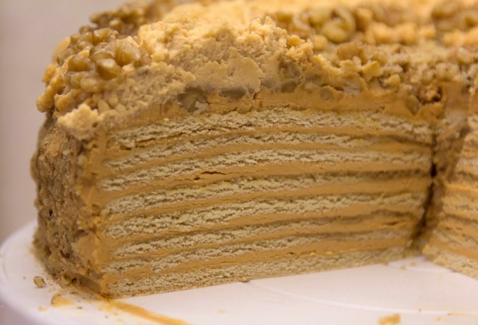 Торт с халвой рецепт с фото пошагово