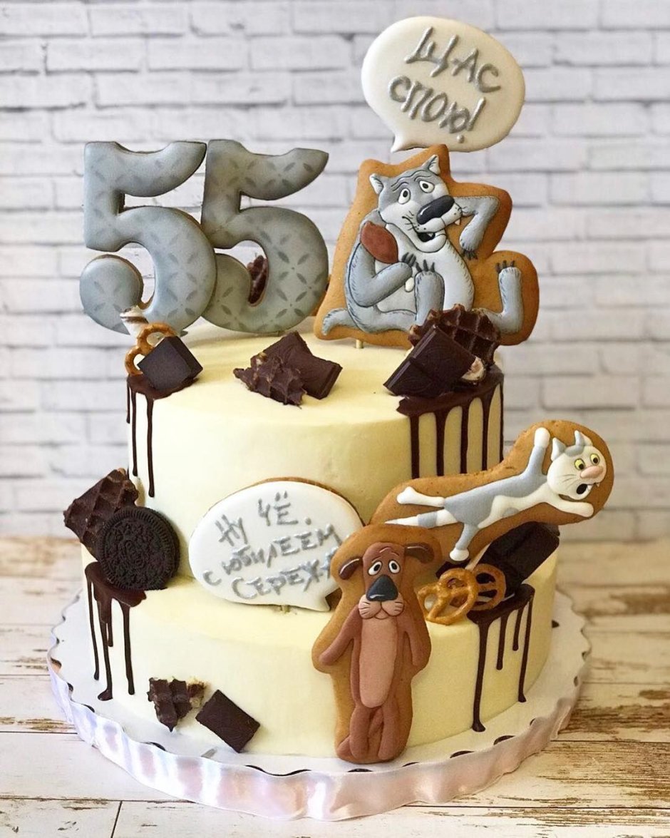 Торт в стиле амонг АС на день рождения