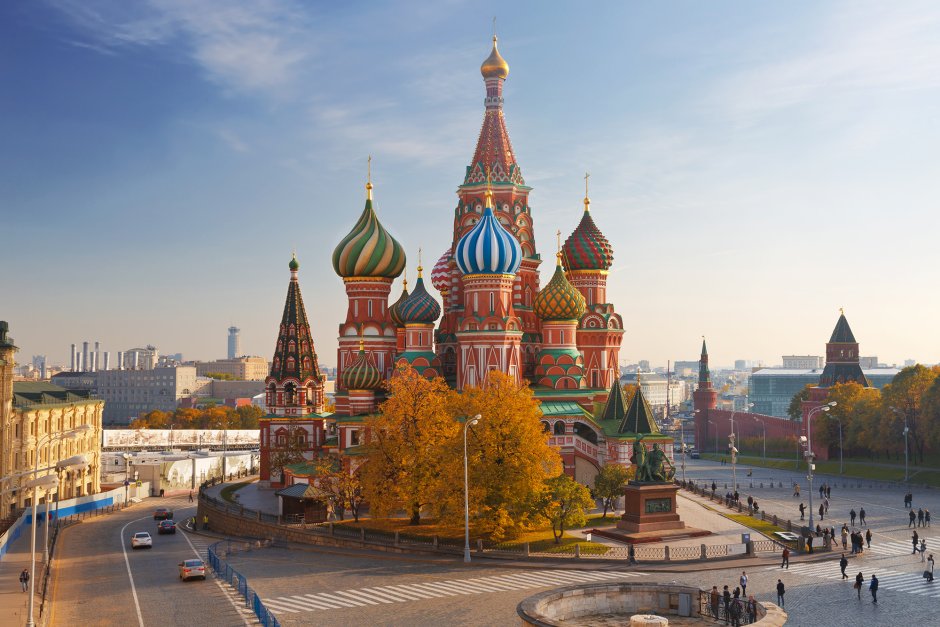 Храм Василия Блаженного Москва Kremlin