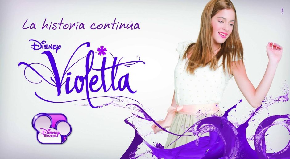 Логотип сериала Виолетта