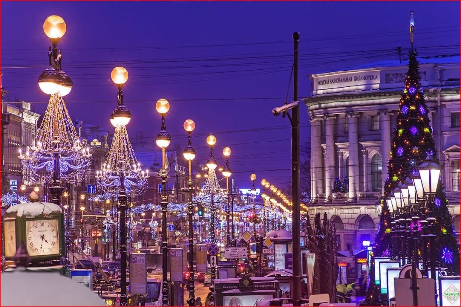 Новогодний Санкт-Петербург 2021