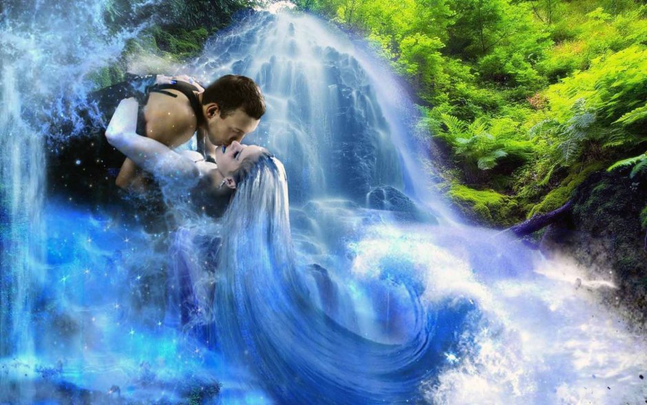 Любовь под водопадом