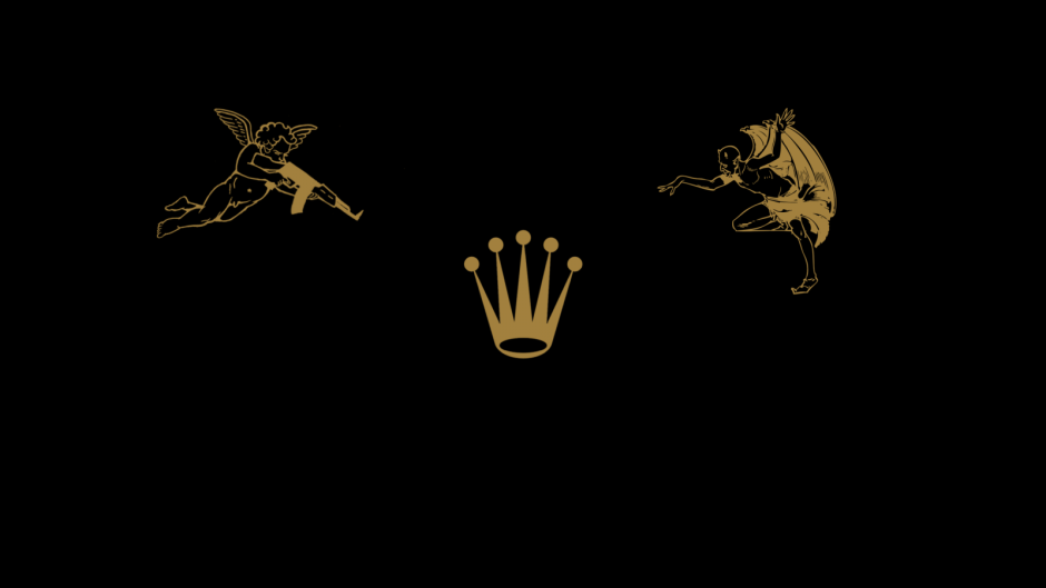 Логотипы атна черном фоне