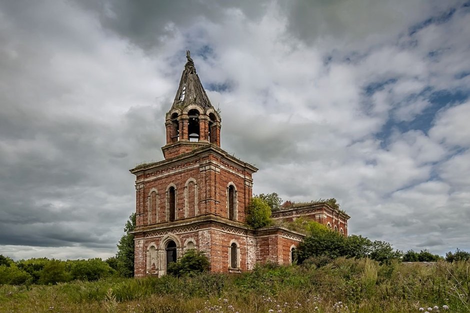 Фото музея истории при церкви села Ясенове Украина