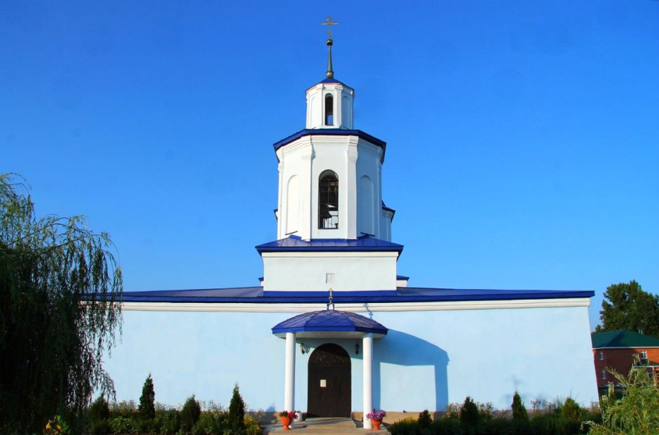 Придорожный храм Камешковский район