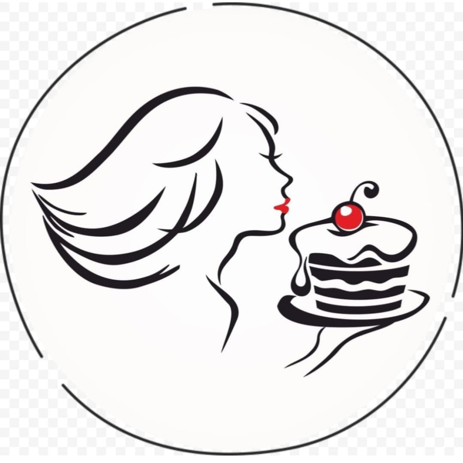 Логотипы кондитерская с пирожными и тортиками