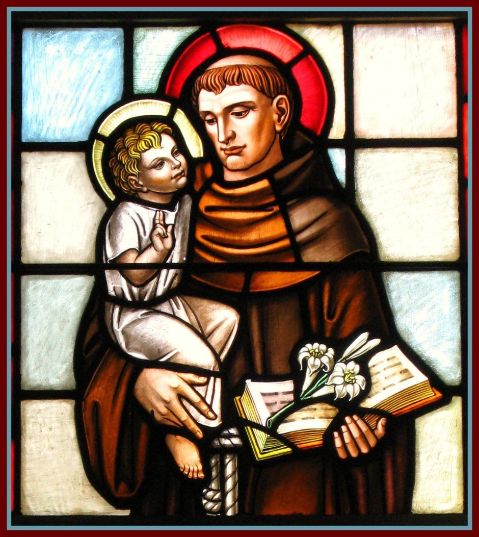 Антоний Падуанский с младенцем Христом