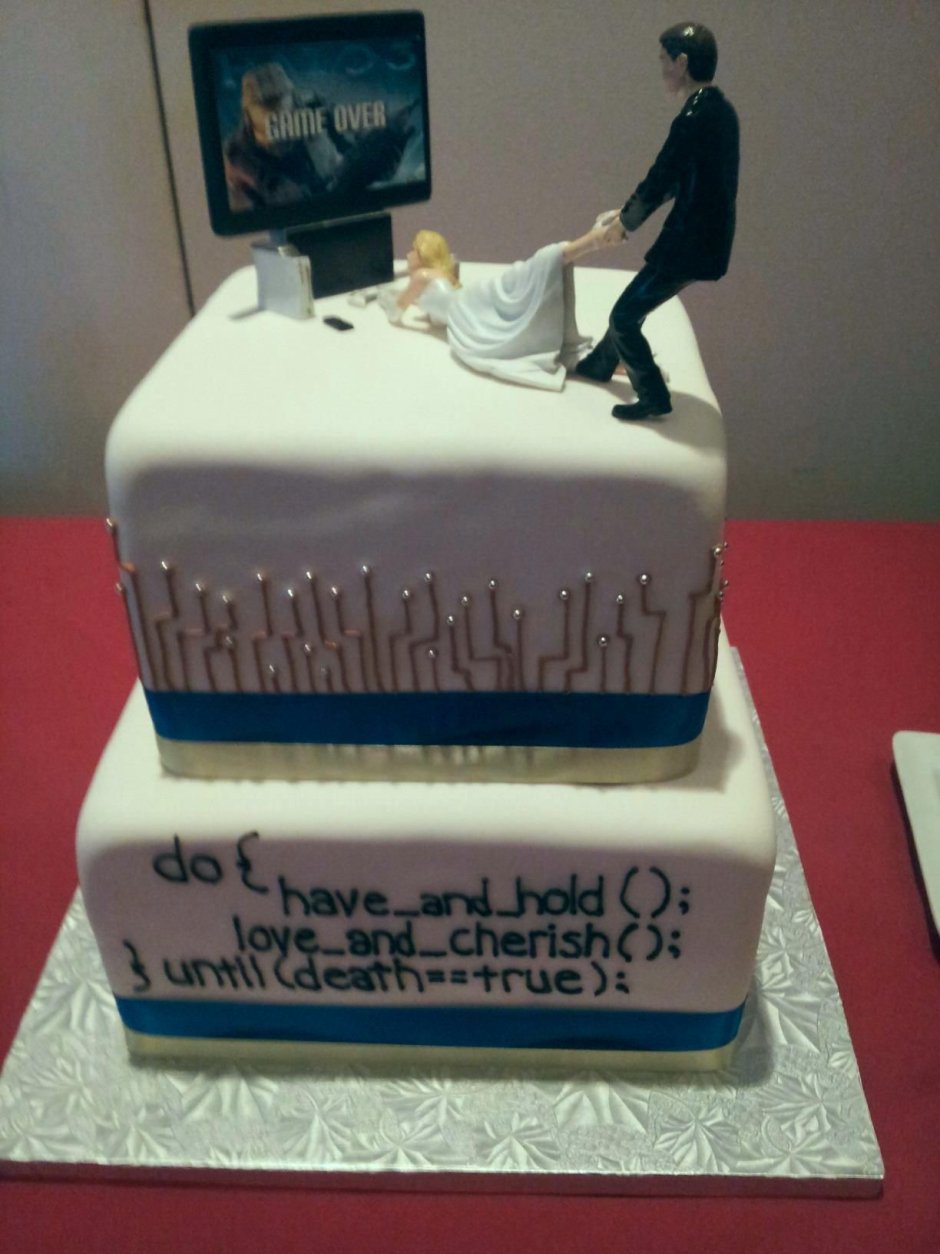 Свадебный торт программиста
