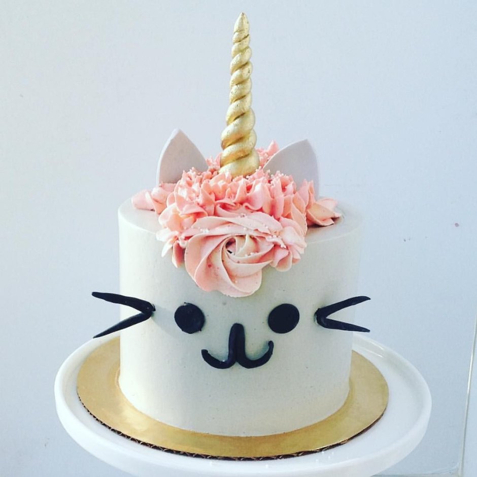 Торт котик Единорог