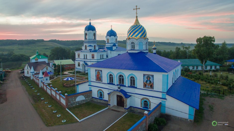 Покрово-Эннатский монастырь в Башкирии
