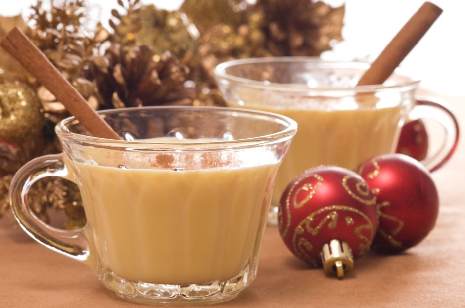 Рождественский напиток Egg nog