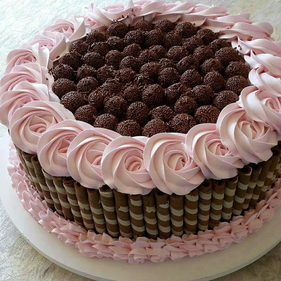 Красивые тортики на день рождения девушке