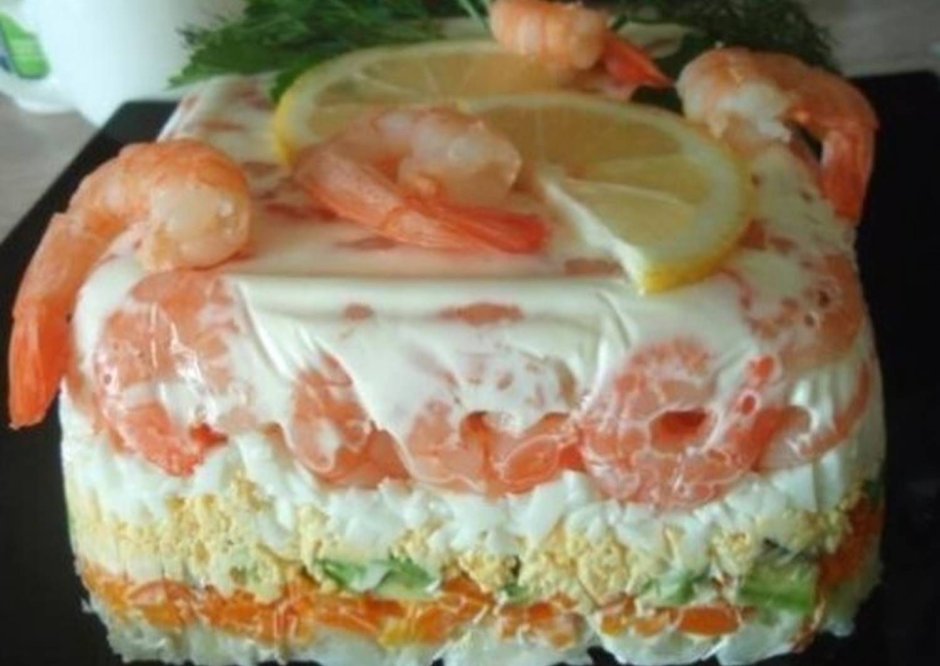 Шведский рыбный торт смёргасторте