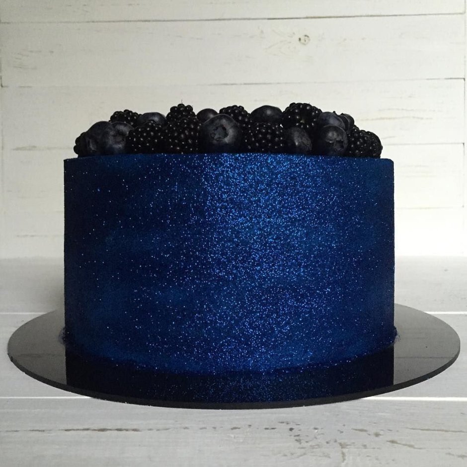 Черный бархатный торт