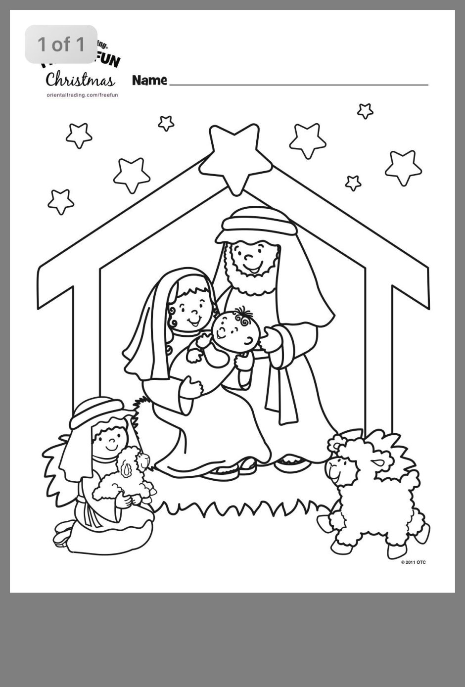 Nativity story for Kids