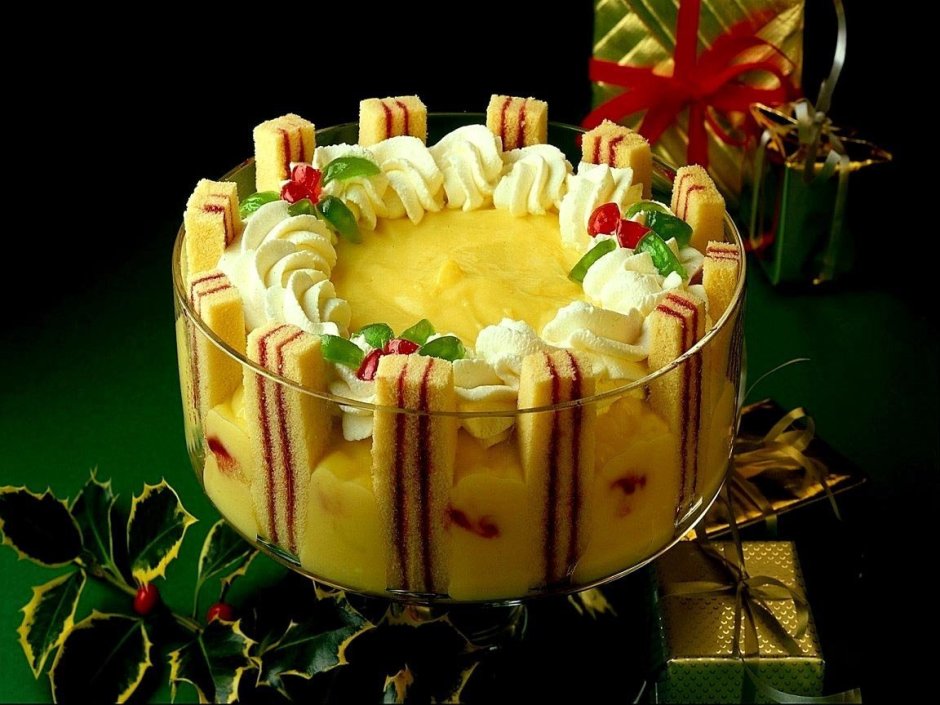 Праздничный десерт на день рождения