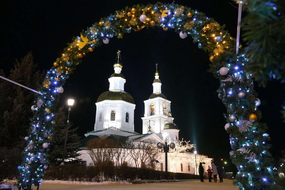 Дивеевский монастырь на Рождество 2021