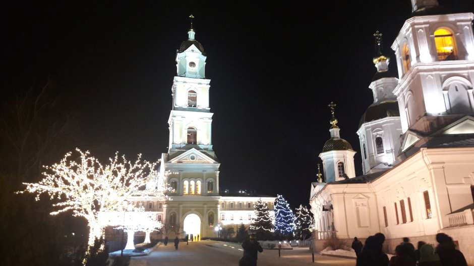 Дивеевский монастырь Рождество 2020
