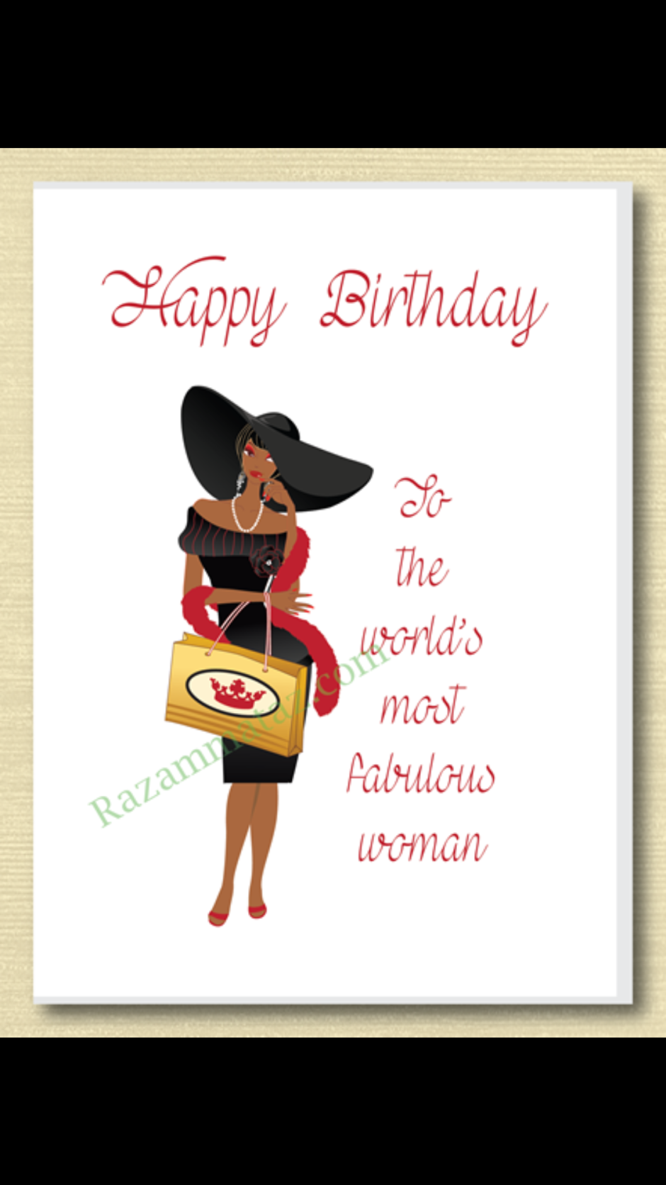 Happy Birthday Cards for women