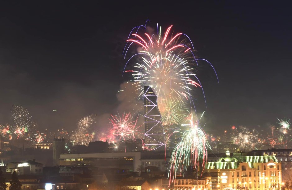 Тбилиси фото города новый год