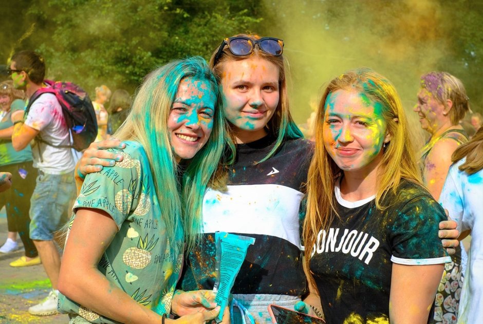 Фестиваль красок на Украине