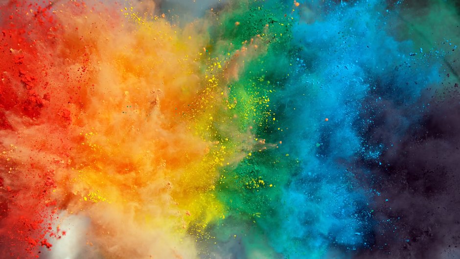 Разноцветная пыль