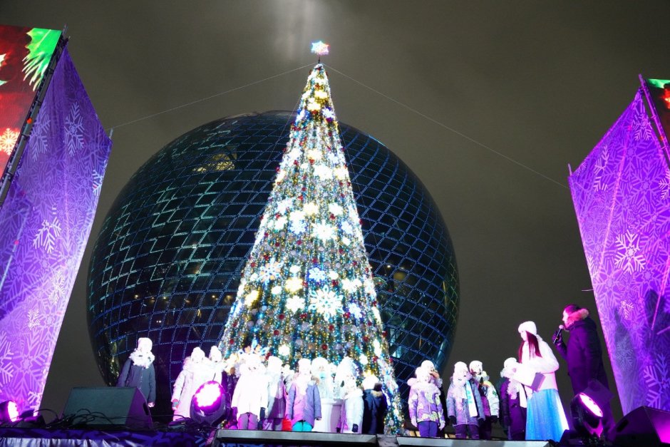 Астана новый год