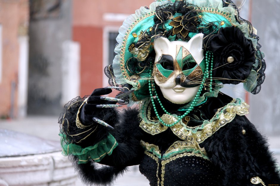 Карнавальная маска Венеция 18-19вв
