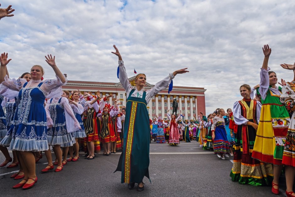 Курский народный танец Тимоня