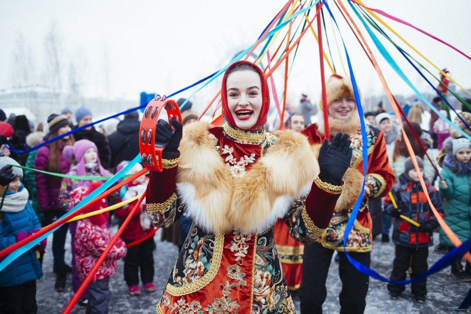 Масленица на прозрачном фоне