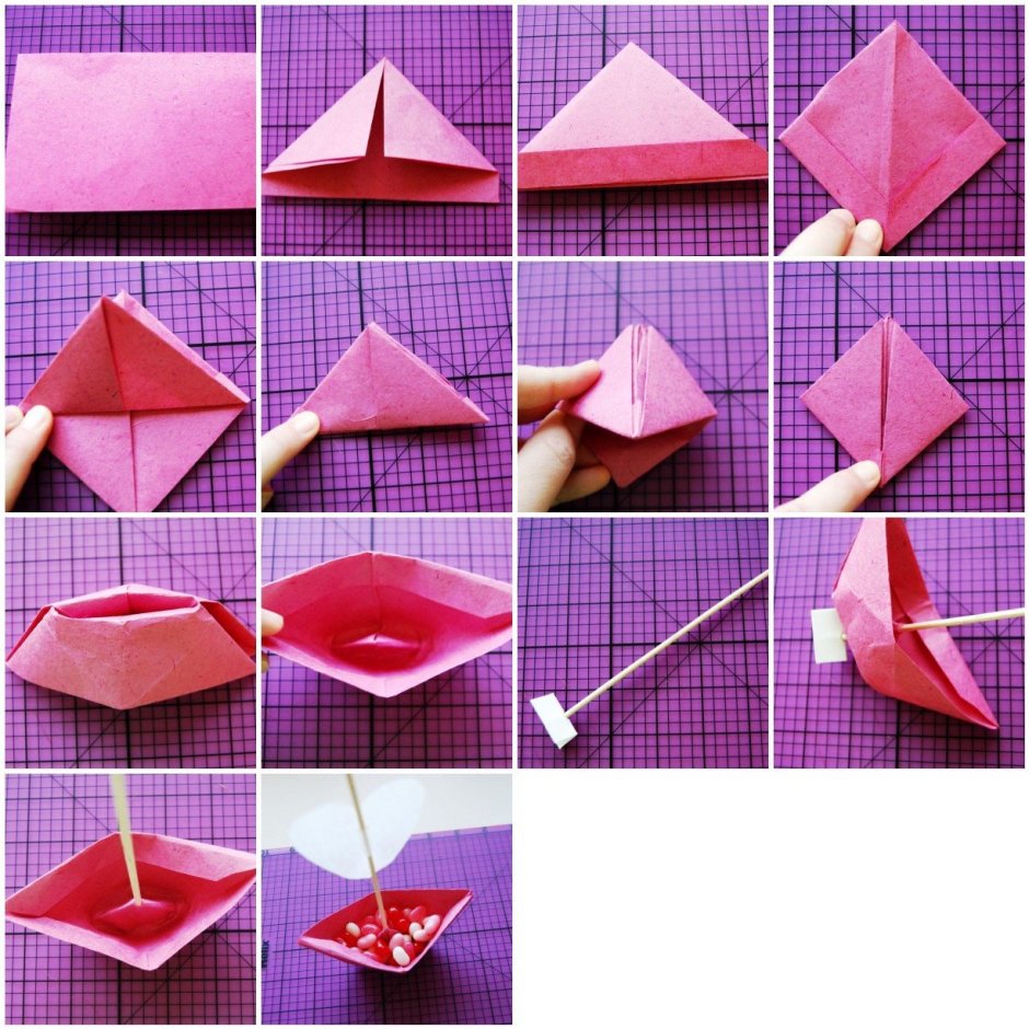 Поделки оригами на день рождения