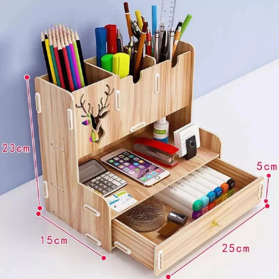 Органайзер, Wooden Organiser Box