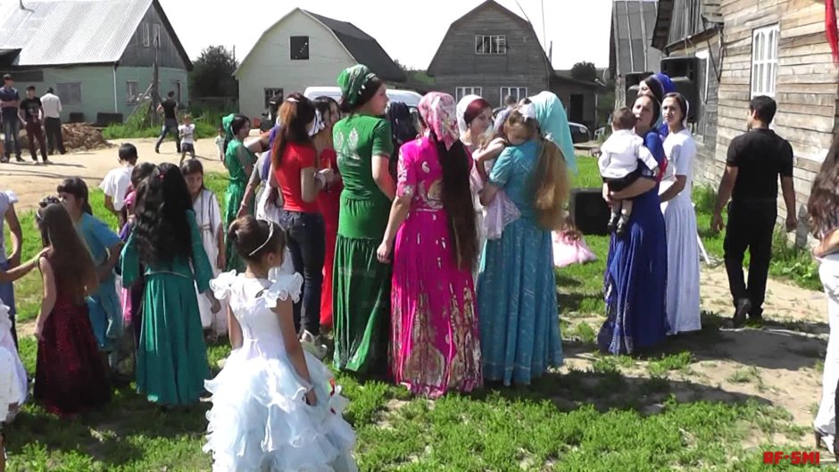 Цыганская свадьба в деревне
