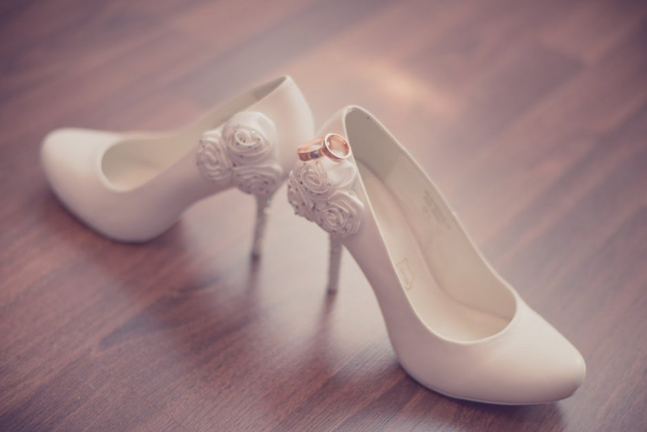 Яркие Свадебные туфли