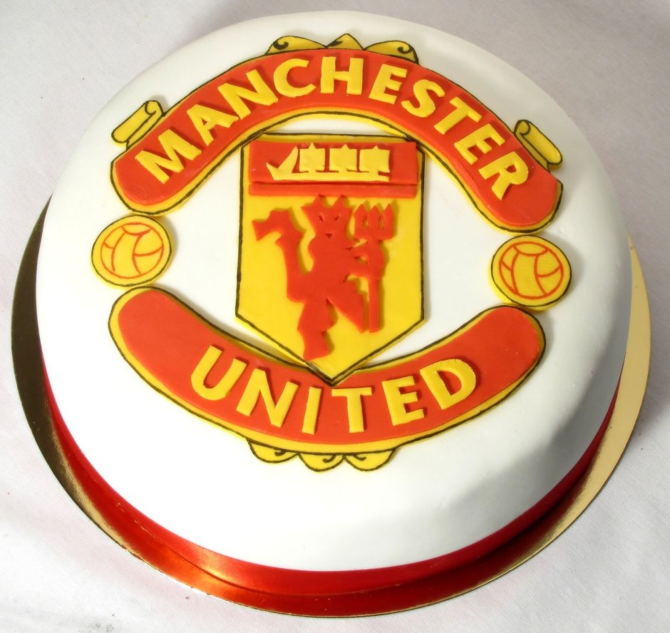 Торт для мальчика с Манчестер Юнайтед
