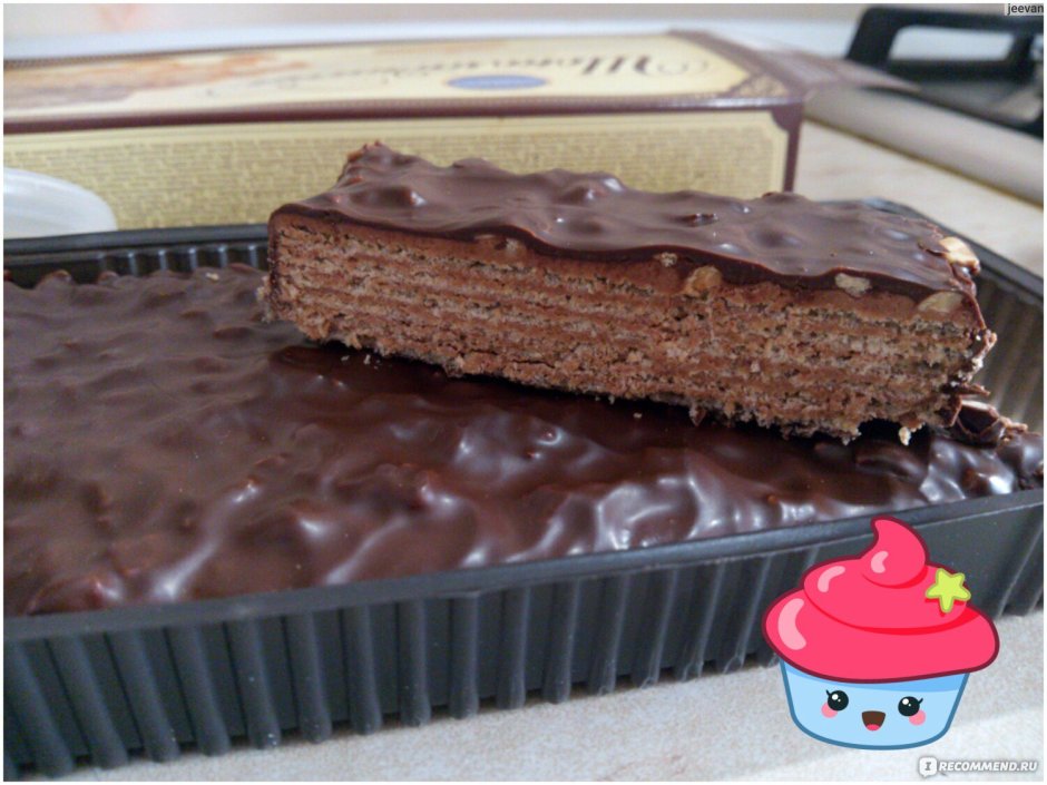 Шоколадница торт с орехами и изюмом 270г