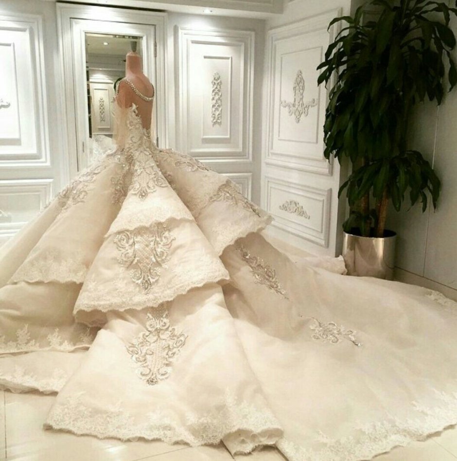 Дорогие Свадебные платья