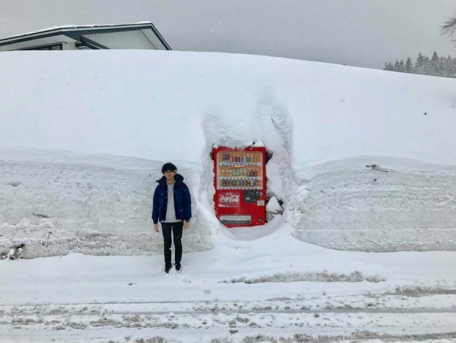 Аомори Япония снег