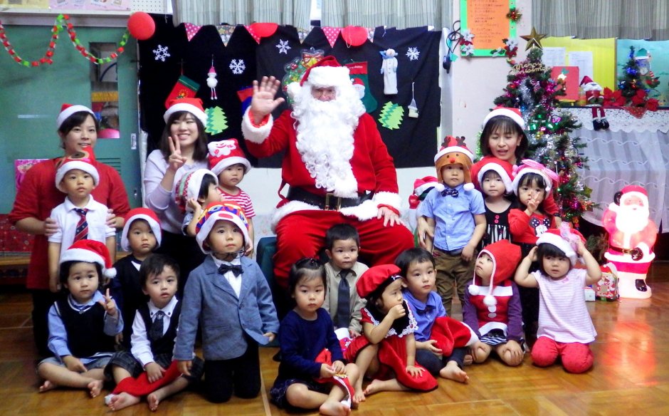 Новый год в Японии дети