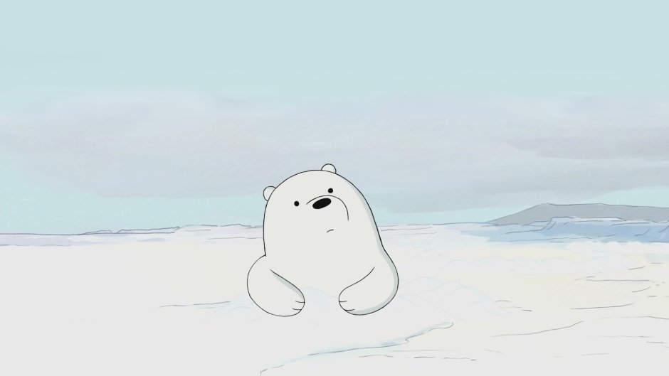 We bare Bears Ice Bear обои