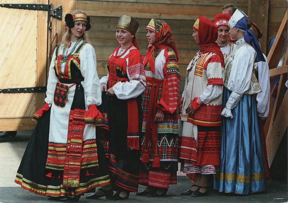 Русский национальный костюм выкройки