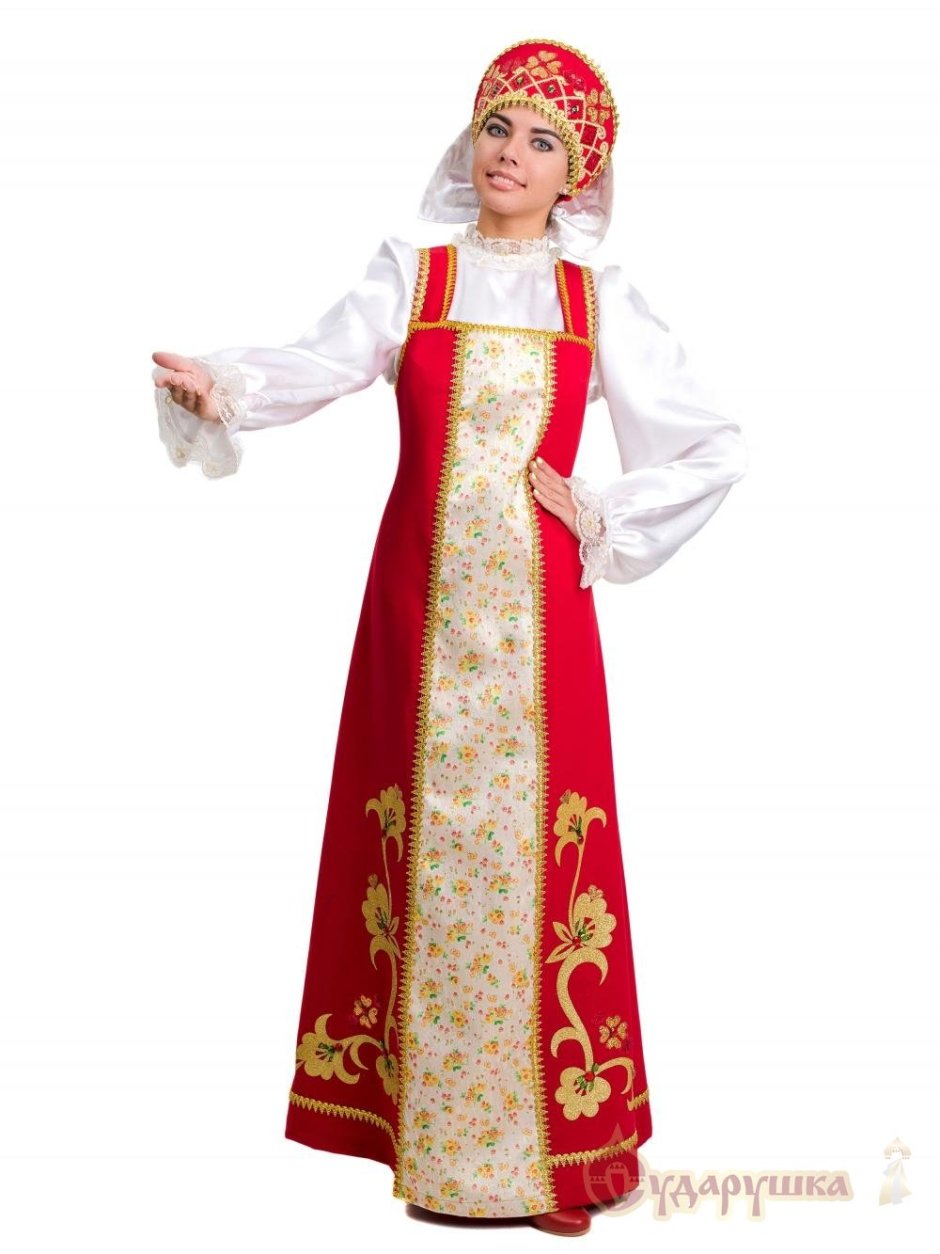 Национальный костюм Воронежской губернии женский