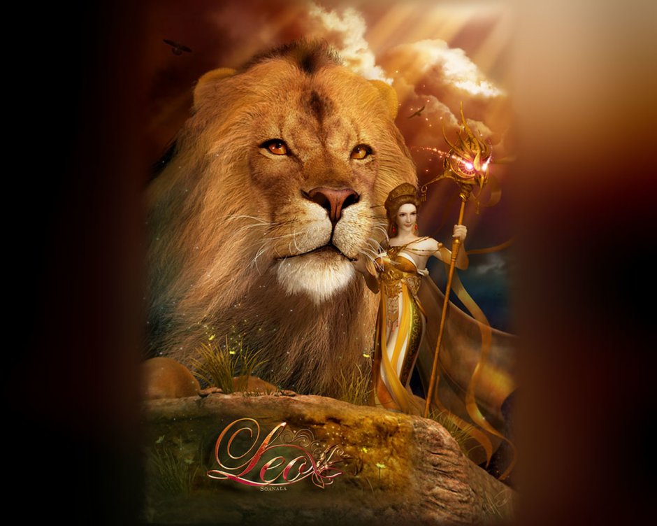 Открытки с изображением Льва