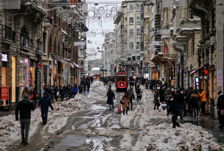 Климат в Стамбуле в январе