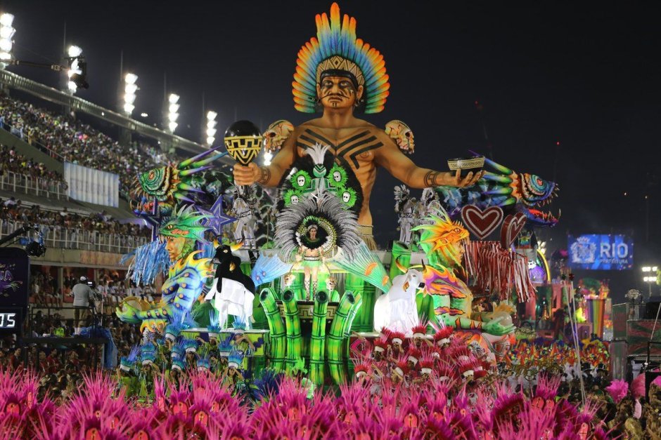 Южная Америка карнавал Бразилия