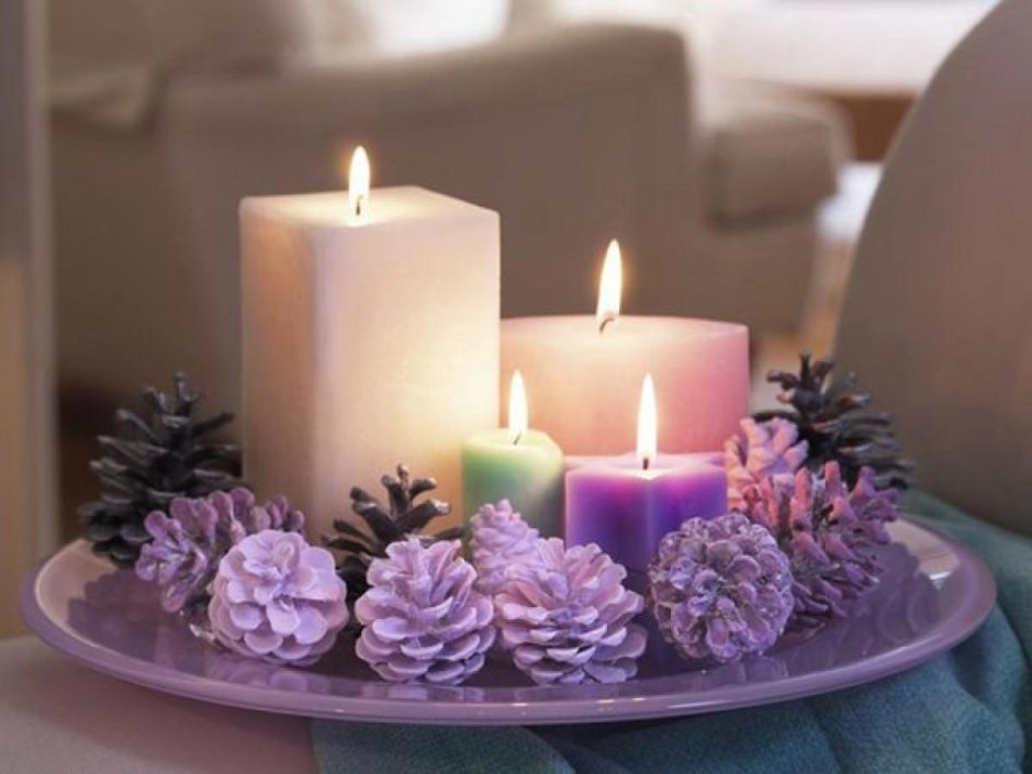 Красивые свечи