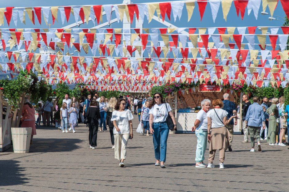 Фестиваль в Москве в парке Горького 2022