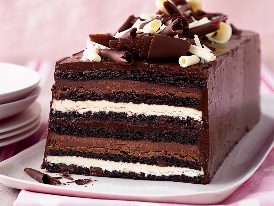 Шоколадный торт на английском