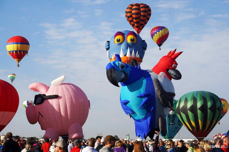 Фестиваль воздушных шаров Мексика